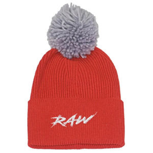 RAWGEAR Men's MODEL# RG621 Embroidered Logo Red Beanie One Size NWT